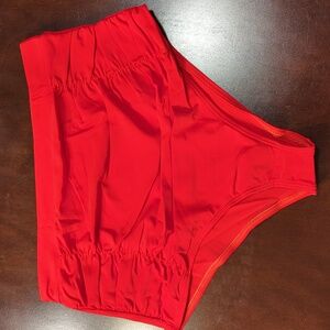 Swimsuit Bottoms Red Size S New